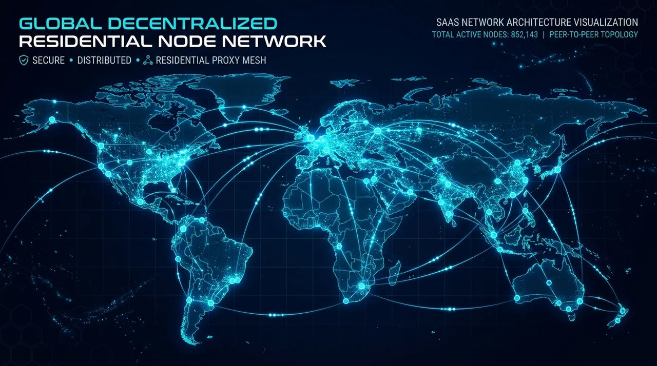 Why Decentralized Residential Nodes Never Get Blocked: The Modern Web Scraping Architecture for 2026